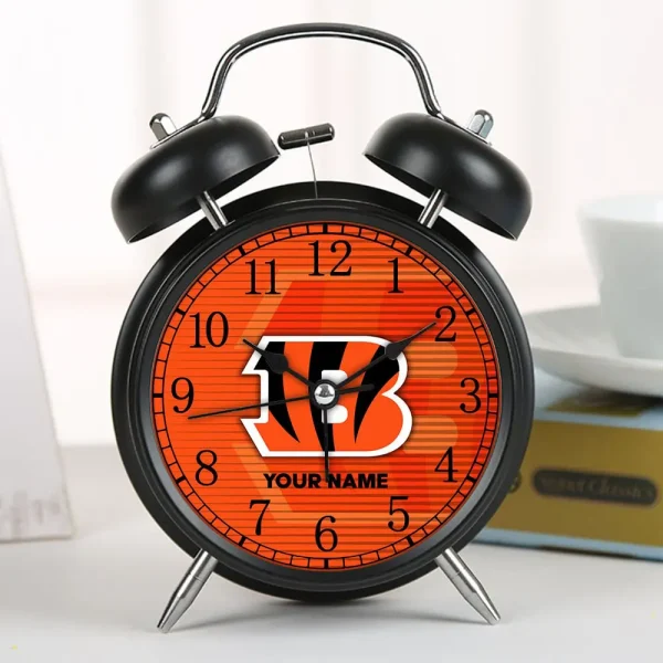 Cincinnati Bengals Color Alarm Clock Custom - Image 5