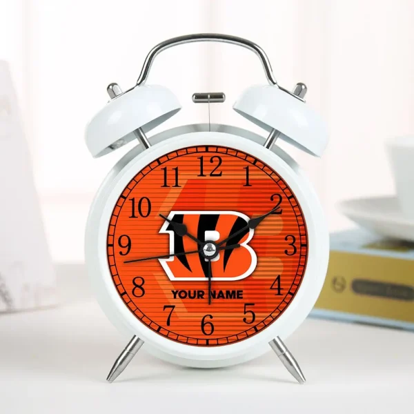 Cincinnati Bengals Color Alarm Clock Custom - Image 6