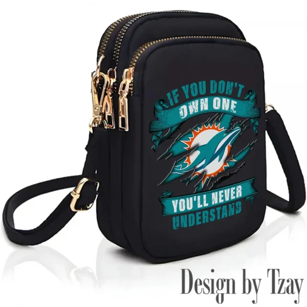 Miami Dolphins Women's Small Handbags Trending 2025 S9CBB202