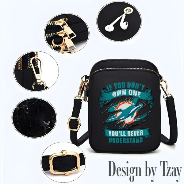 Miami Dolphins Women's Small Handbags Trending 2025 S9CBB202 - Image 2