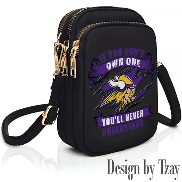 Minnesota Vikings Women's Small Handbags Trending 2025 S9CBB203 - Image 2