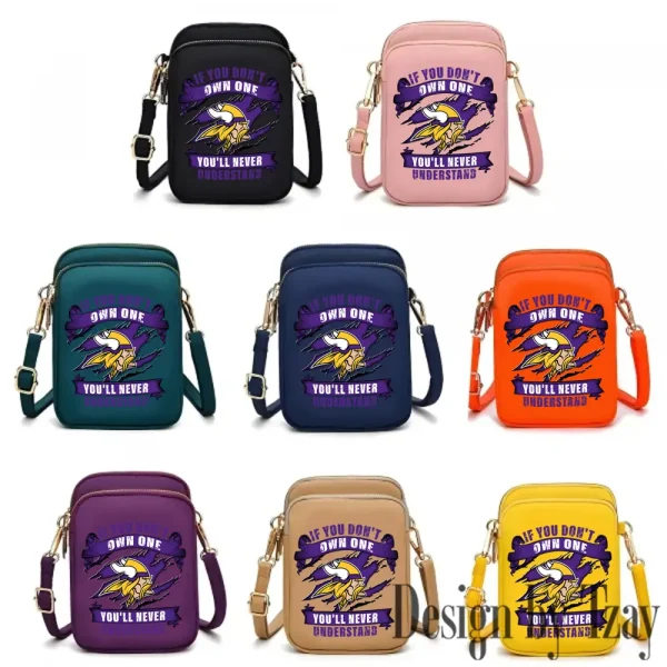 Minnesota Vikings Women's Small Handbags Trending 2025 S9CBB203 - Image 3