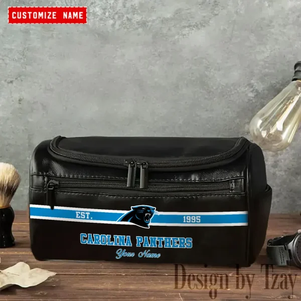 Carolina Panthers Multi Pockets Travel Bag Trending 2025 SPTLCB005 - Image 3
