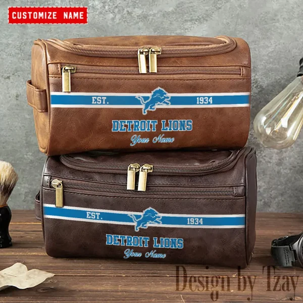 Detroit Lions Multi Pockets Travel Bag Trending 2025 SPTLCB011