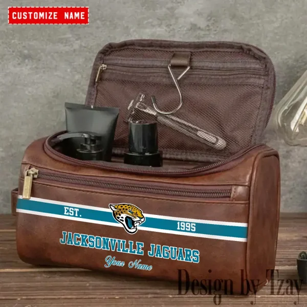 Jacksonville Jaguars Multi Pockets Travel Bag Trending 2025 SPTLCB015 - Image 2