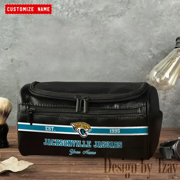 Jacksonville Jaguars Multi Pockets Travel Bag Trending 2025 SPTLCB015 - Image 3