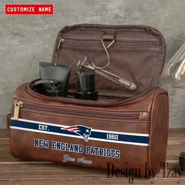New England Patriots Multi Pockets Travel Bag Trending 2025 SPTLCB022 - Image 3