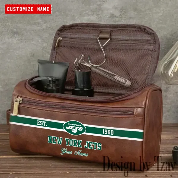 New York Jets Multi Pockets Travel Bag Trending 2025 SPTLCB025 - Image 3