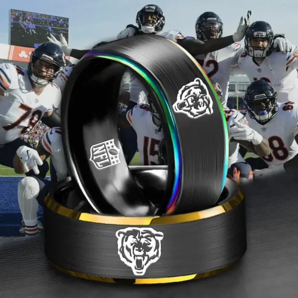 Chicago Bears New Stainless Steel Rings Perfect Gift For Fan