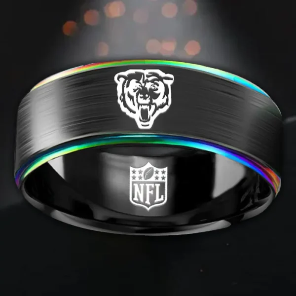 Chicago Bears New Stainless Steel Rings Perfect Gift For Fan - Image 2