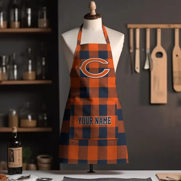 Chicago Bears New Personalized BBQ Apron SPTBBQAPRON006