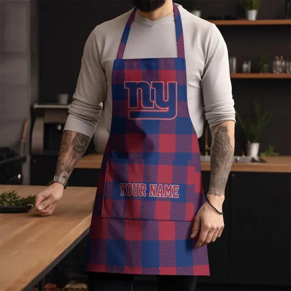New York Giants New Personalized BBQ Apron SPTBBQAPRON024 - Image 2