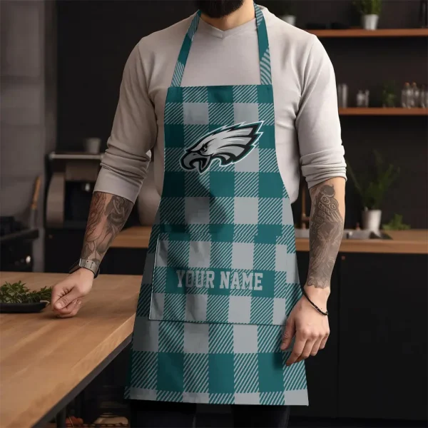 Philadelphia Eagles New Personalized BBQ Apron SPTBBQAPRON026 - Image 2
