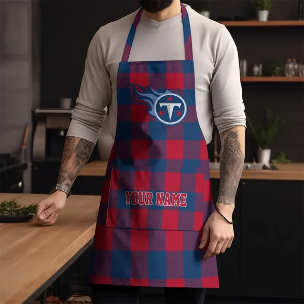 Tennessee Titans New Personalized BBQ Apron SPTBBQAPRON031 - Image 2