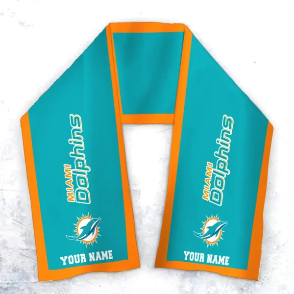 Miami Dolphins Special Neck Scarf Gifts For Fans SPTNSCARF005 - Image 2