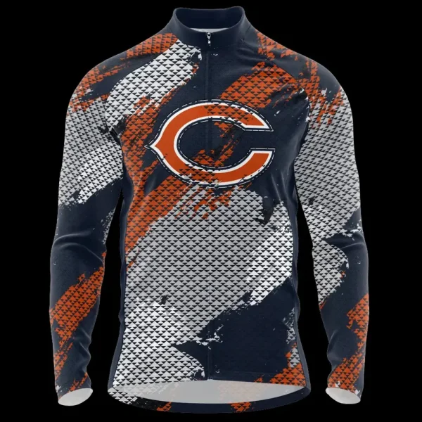 Chicago Bears Cycling Jersey - Image 2
