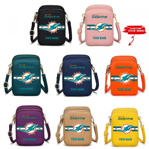 Miami Dolphins Women's Small Handbags Trending 2025 S9CBB238 - Image 2