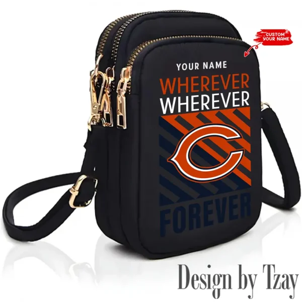 Chicago Bears NFL Women's Small Handbags Trending 2025 S9CBB252 - Image 2