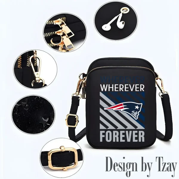 New England Patriots NFL Women's Small Handbags Trending 2025 S9CBB265 - Image 3