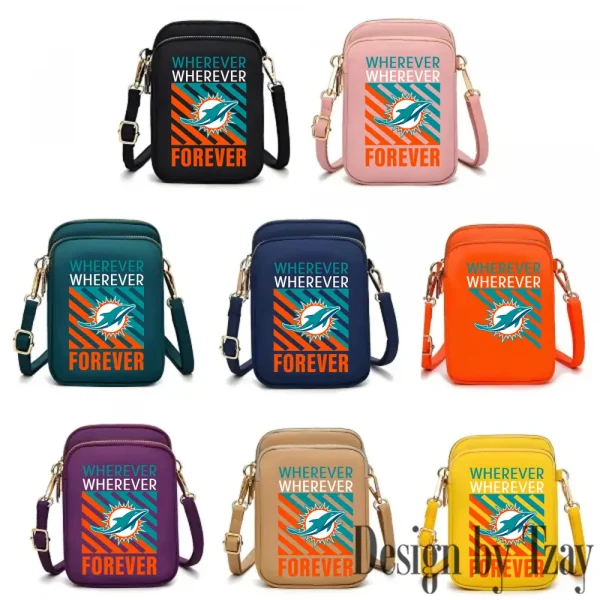Miami Dolphins NFL Women's Small Handbags Trending 2025 S9CBB269