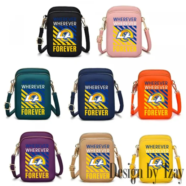 Los Angeles Rams NFL Women's Small Handbags Trending 2025 S9CBB270 - Image 3