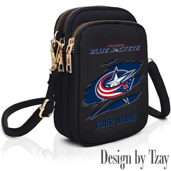 Columbus Blue Jackets NHL Women's Small Handbags Trending 2025 S9CBB286