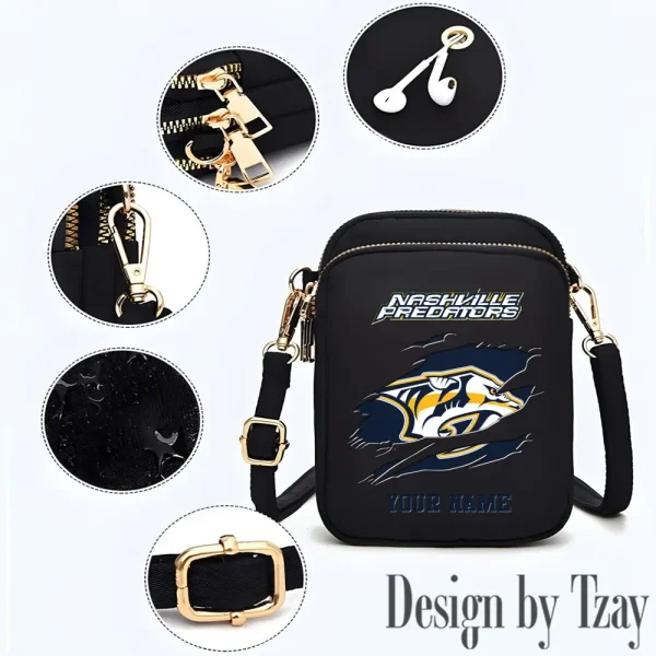 Nashville Predators NHL Women's Small Handbags Trending 2025 S9CBB294 - Image 2