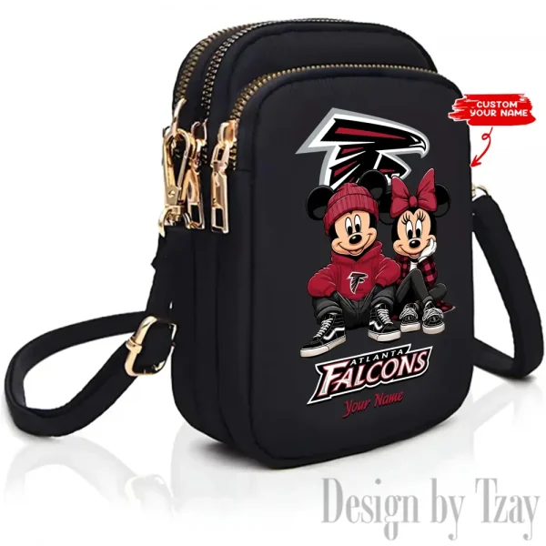 Atlanta Falcons New Style 2025 Ladies Crossbody Bag With Adjustable Strap S9CBB312