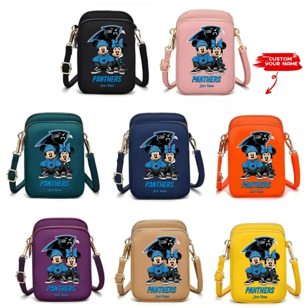 Carolina Panthers New Style 2025 Ladies Crossbody Bag With Adjustable Strap S9CBB315 - Image 3