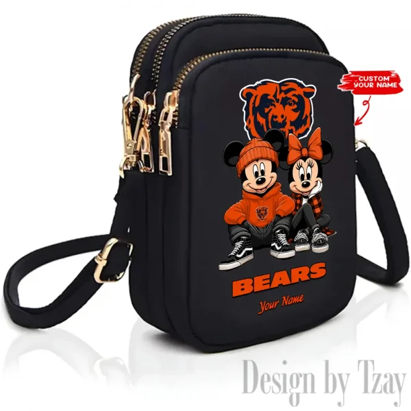 Chicago Bears New Style 2025 Ladies Crossbody Bag With Adjustable Strap S9CBB316