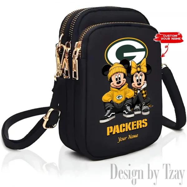 Green Bay Packers New Style 2025 Ladies Crossbody Bag With Adjustable Strap S9CBB322