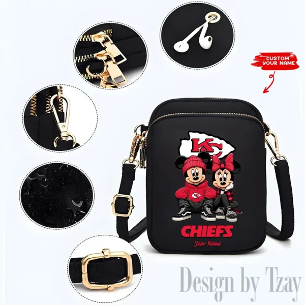 Kansas City Chiefs New Style 2025 Ladies Crossbody Bag With Adjustable Strap S9CBB326 - Image 2