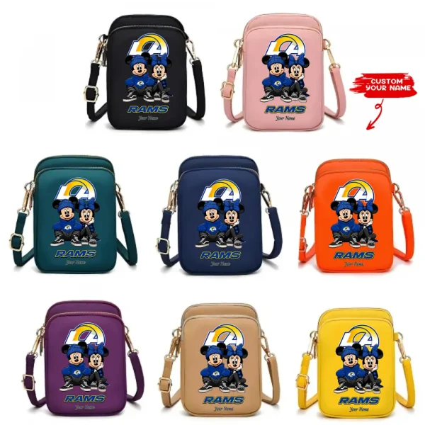 Los Angeles Rams New Style 2025 Ladies Crossbody Bag With Adjustable Strap S9CBB329 - Image 3