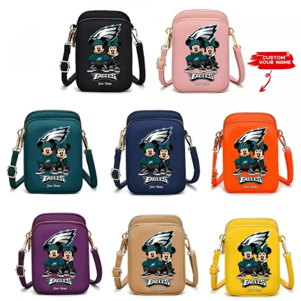 Philadelphia Eagles New Style 2025 Ladies Crossbody Bag With Adjustable Strap S9CBB336 - Image 3