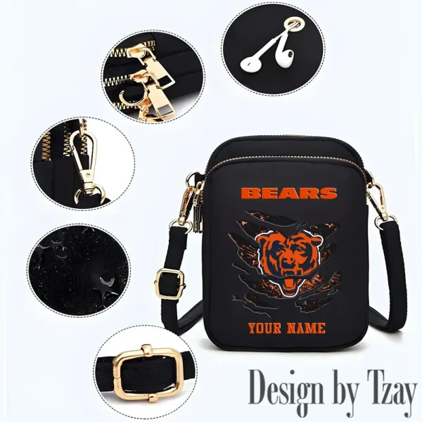 Chicago Bears New Style 2025 Ladies Crossbody Bag With Adjustable Strap S9CBB348 - Image 3