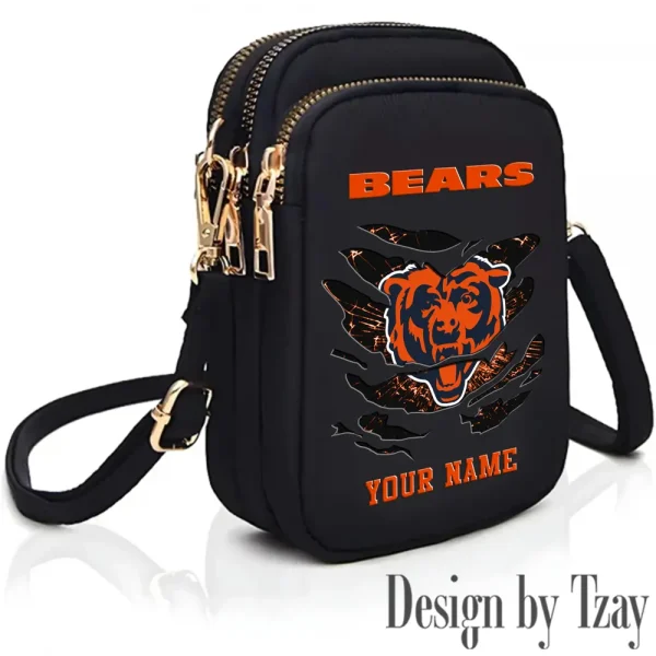 Chicago Bears New Style 2025 Ladies Crossbody Bag With Adjustable Strap S9CBB348