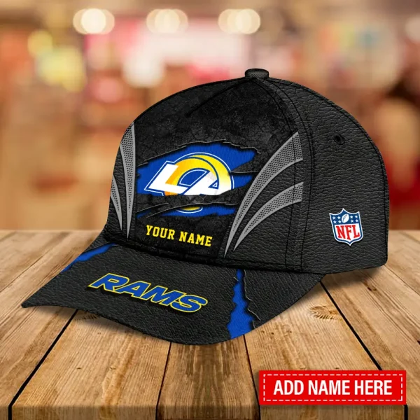 Los Angeles Rams Hat Cap Youth Strap Back New Design 2025 AZCCAP644 - Image 2
