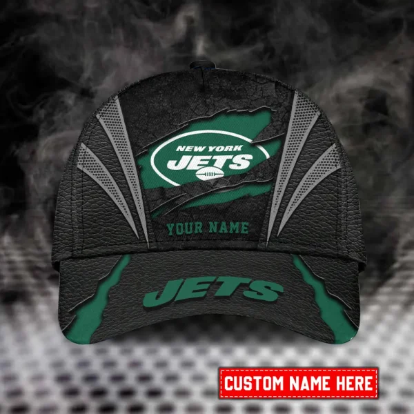 New York Jets Hat Cap Youth Strap Back New Design 2025 AZCCAP657
