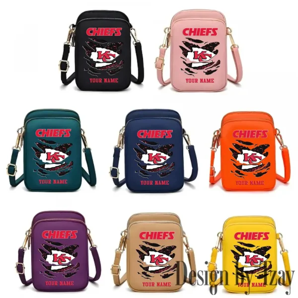 Kansas City Chiefs New Style 2025 Ladies Crossbody Bag With Adjustable Strap S9CBB358 - Image 2