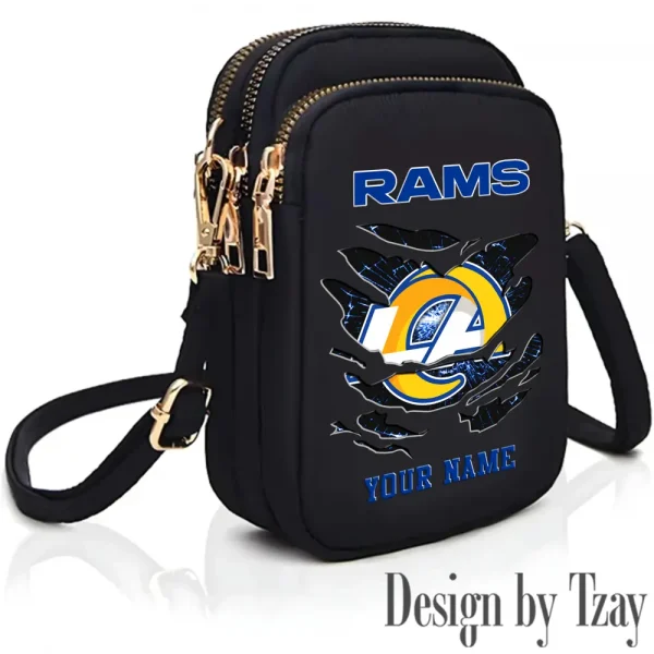 Los Angeles Rams New Style 2025 Ladies Crossbody Bag With Adjustable Strap S9CBB361