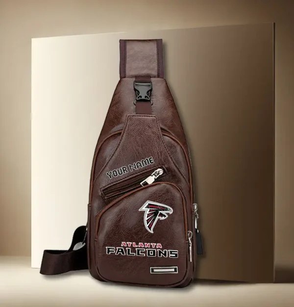 Atlanta Falcons Leather Sling Bag SPTLTSLINGBAG002