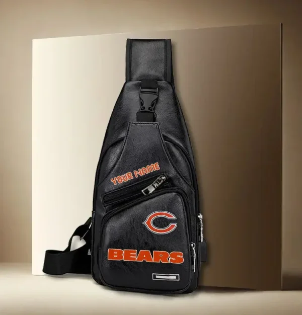 Chicago Bears Leather Sling Bag SPTLTSLINGBAG006
