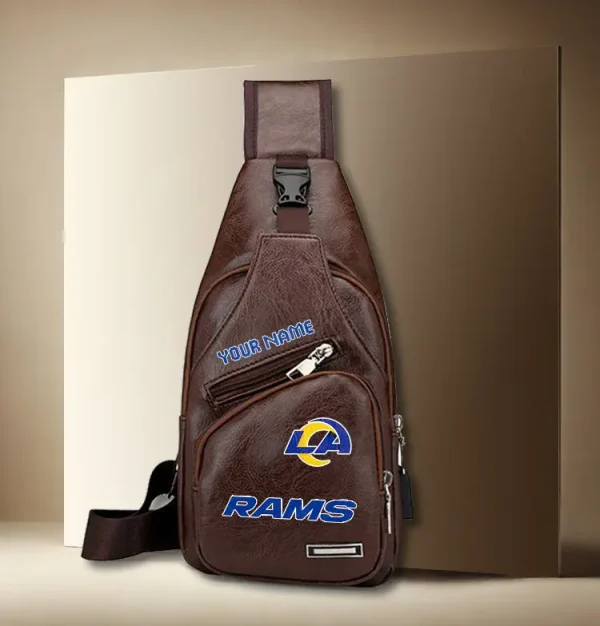 Los Angeles Rams Leather Sling Bag SPTLTSLINGBAG008