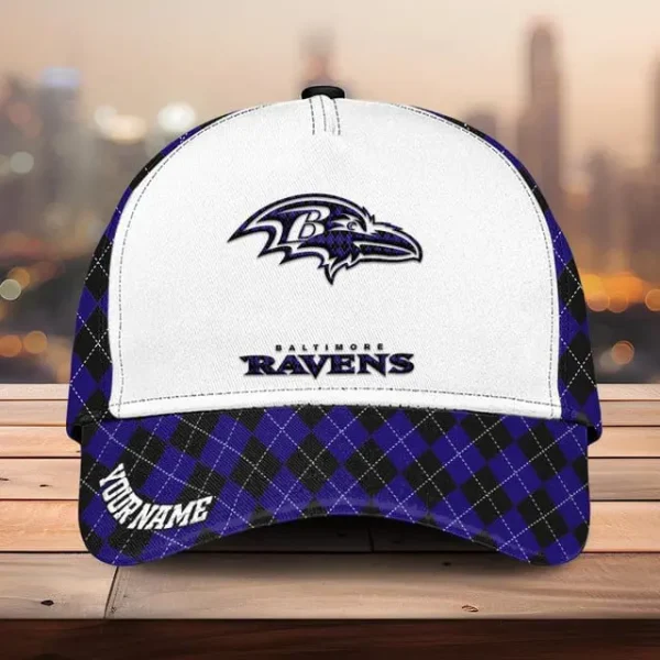 Baltimore Ravens Hat Over Full Print