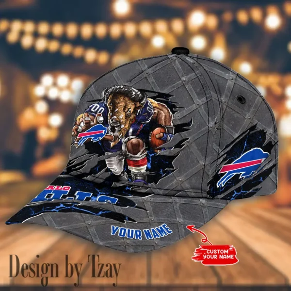 Buffalo Bills Hat Cap Youth Strap Back New Design 2025 AZCCAP665