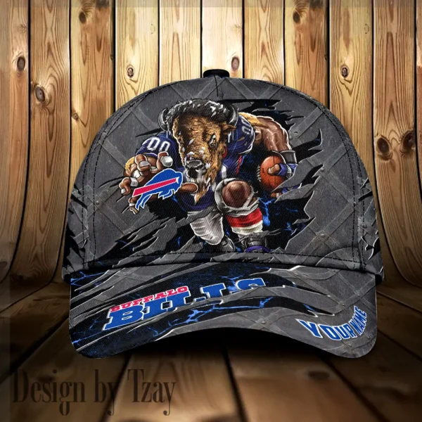 Buffalo Bills Hat Cap Youth Strap Back New Design 2025 AZCCAP665 - Image 2