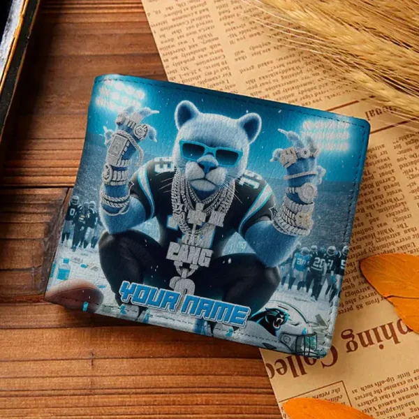 Carolina Panthers Special All Over Print Leather Horizontal Wallet New 2025 SPTLHTW005
