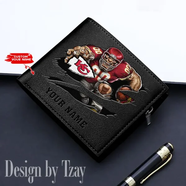 Kansas City Chiefs Purse Large Capacity Multifunctional Card Pack Gifts New 2025 AZMW177 - Image 2