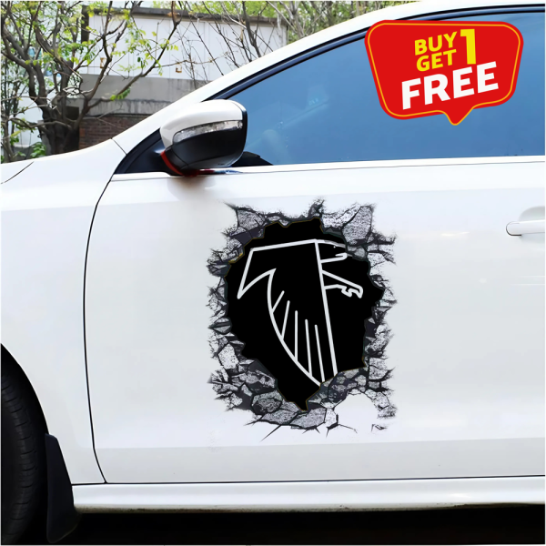 Atlanta Falcons Car Door Sticker NFL PT65422