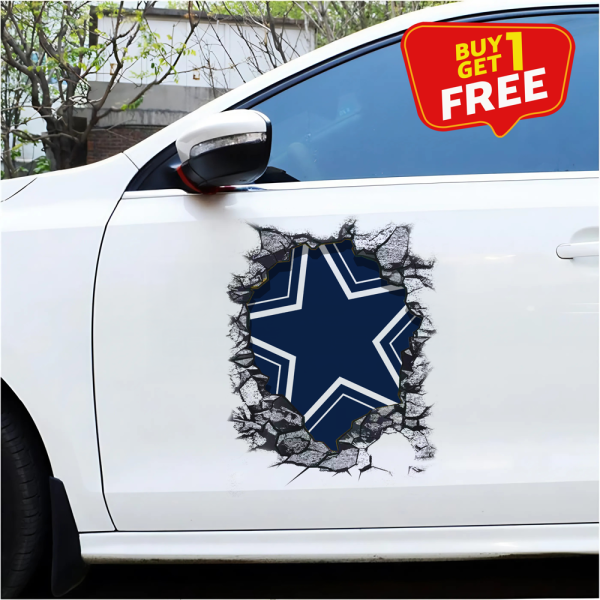 Dallas Cowboys Car Door Sticker NFL PT65234